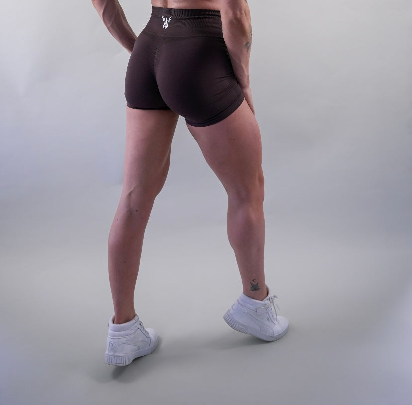 DELUXE SEAMLESS SHORT - CHOCOLATE