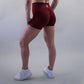 DELUXE SEAMLESS SHORT - BURGUNDY