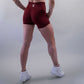 DELUXE SEAMLESS SHORT - BURGUNDY