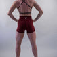 DELUXE SEAMLESS SHORT - BURGUNDY