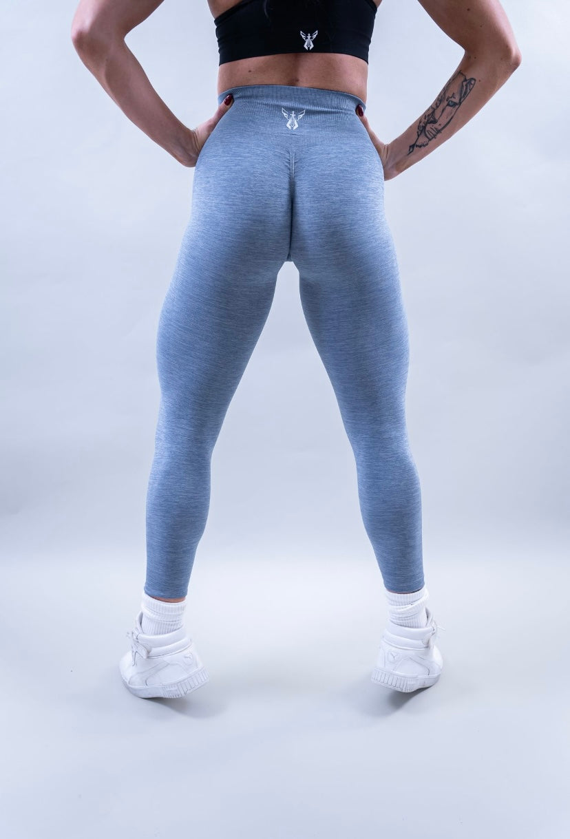 EXPAND SEAMLESS LEGGINGS - GLAUCOUS