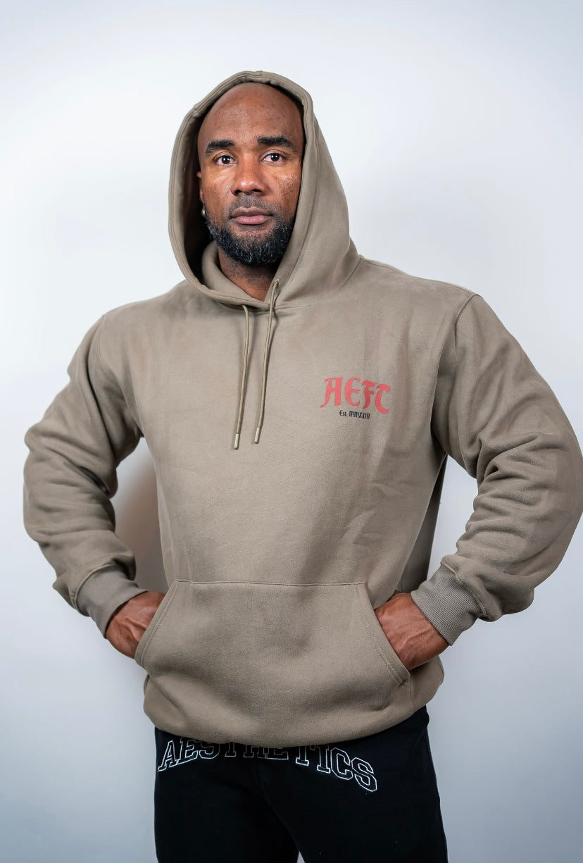 WARRIOR MENTALITY HOODIE - OAK