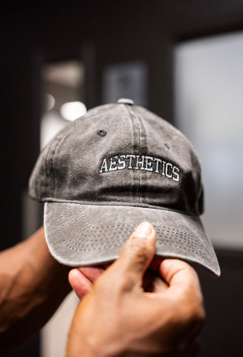 AESTHETICS DAD HAT - BLACK