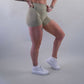 DELUXE SEAMLESS SHORT - BEIGE