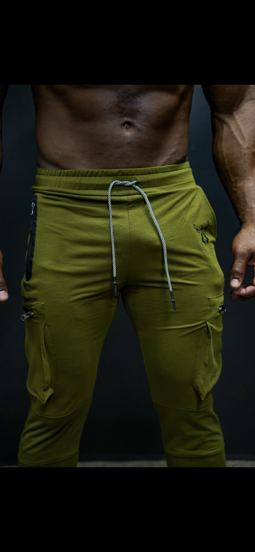 TACTICAL CARGO JOGGERS - OLIVE