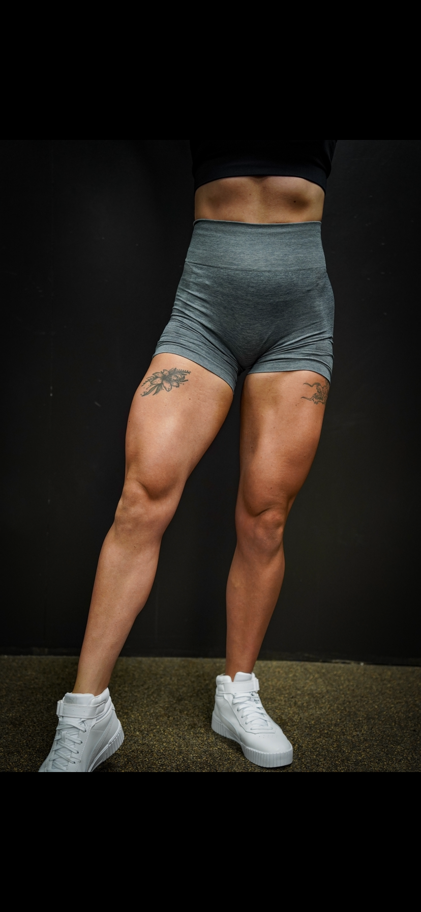 DELUXE SEAMLESS SHORT - ANCHOR GREY